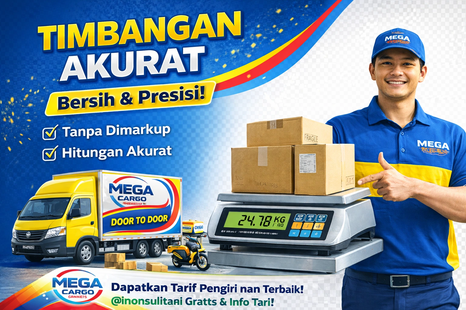 Jasa ekspedisi dan jasa cargo Mega Cargo Indonesia